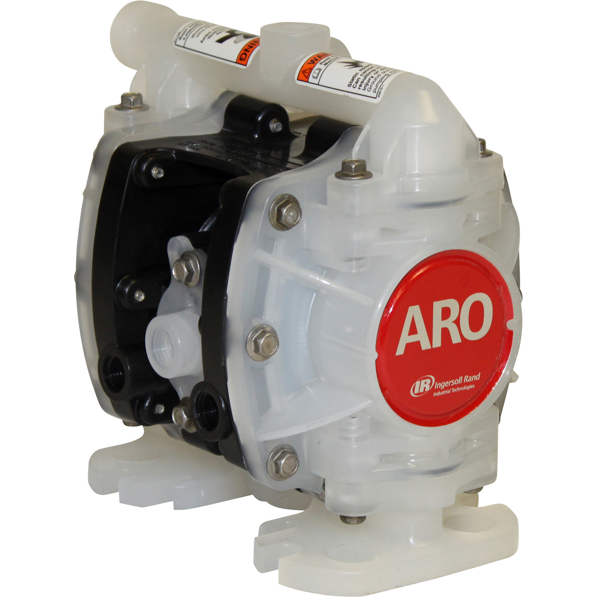 Ingersoll Rand ARO Air-Operated Double Diaphragm Pump, 1/4in. Ports, 5.3 GPM, Model# PD01P-HPS-PAA-A